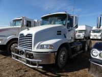 2012 Mack 600 Truck Tractor, s/n 1M1AW09YXCM021544: Day Cab, Dual Line Wet Kit, 652K mi.