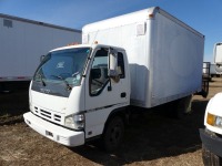 2006 Isuzu NPR Box Truck, s/n 4KLB4B1U66J802937: 155K mi.