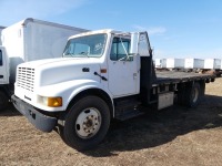 2001 International 4700 Flatbed Truck, s/n 1HTSCABM11H362642: 208K mi.