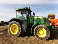 2011 John Deere 7200R MFWD Tractor, s/n 1RW7200RCBC002941: C/A, Front Quick Hitch, Missing Panel, 6511 hrs