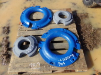 (4) Tractor Wheel Weights