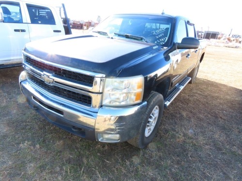 2007 Chevy Silverado 2500HD Pickup, s/n 1GCHK23647F526843: Crew Cab, 329K mi.