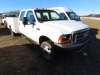 2000 Ford F550 Service Truck, s/n 1FDAW56F4YEC57183: Crew Cab, 290K mi. - 3