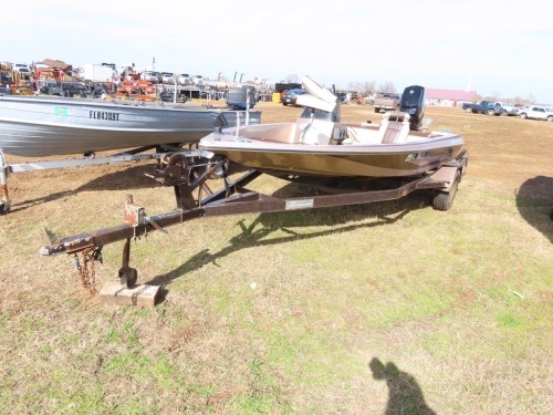 Procraft 1650V Boat w/ Mariner 150 (Don't Run)