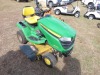 John Deere X350 Riding Mower, s/n 04589: 238 hrs - 2