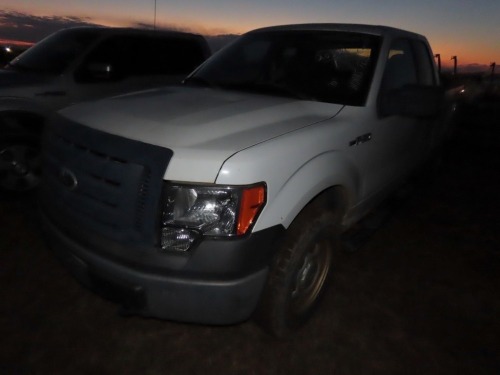 2010 Ford F150 4WD Pickup, s/n 1FTEX1EW6AKE08450: Ext. Cab, 195K mi. (Utility-Owned)