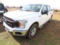 2018 Ford F150XL 4WD Pickup, s/n 1FTEW1E50JFB60103: 4-door, 202K mi.