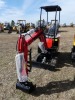 Future FT13 Mini Excavator, s/n 241226: Gas Eng., 4-post Canopy, Manual Thumb, 1 hr