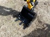 Future FT15 Mini Excavator, s/n 241219: Gas Eng., 4-post Canopy, Manual Thumb, 1 hr - 4