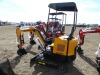 Future FT15 Mini Excavator, s/n 241219: Gas Eng., 4-post Canopy, Manual Thumb, 1 hr - 7