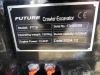 Future FT15 Mini Excavator, s/n 241219: Gas Eng., 4-post Canopy, Manual Thumb, 1 hr - 10