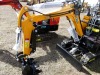 Future FT15 Mini Excavator, s/n 241218: Gas Eng., 4-post Canopy, Manual Thumb, 1 hr - 2