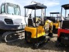 Future FT15 Mini Excavator, s/n 241218: Gas Eng., 4-post Canopy, Manual Thumb, 1 hr - 7