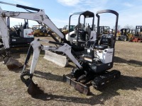 Bobcat 418 Mini Excavator, s/n B39212459: Rollbar, Rubber Tracks, 326 hrs