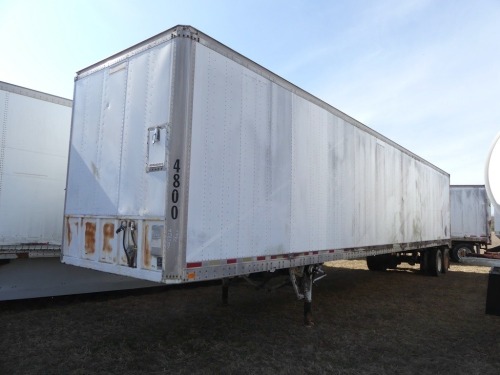 2018 Dry Van Trailer, s/n 1NNVAH829JM114574 w/ Contents