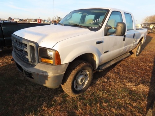 2005 Ford F250 4WD Pickup, s/n 1FTSW21P26EA45080