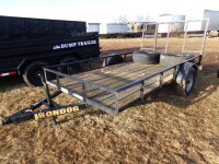 2017 Iron Dog 6 1/2' x 12' Trailer, s/n 1Z9CU1219HC524038: Bumper-pull