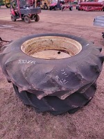 (2) 18.4x38 Tractor Tires w/ Rims