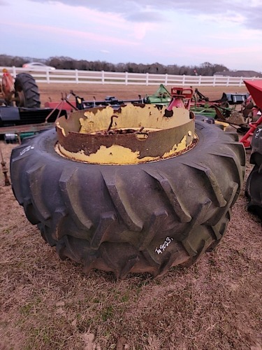 (2) 18.4x38 Tractor Tires w/ Rims