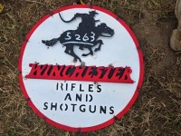 Metal Winchester Sign