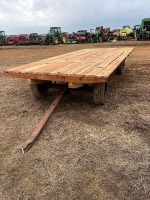 Homemade Hay Wagon