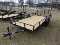 2025 Triple R 6x12 Utility Trailer, s/n 59N1U1219SB024363: S/A, Bumper-pull, Ramp