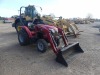 Massey Ferguson 1739E MFWD Tractor, s/n DJL04205: Rollbar, L105E Loader w/ Bkt., Drawbar, 3PH, PTO, 596 hrs - 2