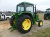 1993 John Deere 6100 Tractor, s/n L06100P146935: 2wd, Encl. Cab, Drawbar, Lift Arms, 2 Hyd Remotes, Power Quad 20/20, 540/1000 PTO, 16.9/34 Rears, 2530 hrs - 3