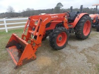 2020 Kubota M7060D MFWD Tractor, s/n KBUMFCDRLL8K86467: Rollbar, Kubota LA1154 Loader w/ Bkt., Hyd. Shuttle, 3PH, PTO, Drawbar, 1270 hrs