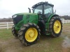 2017 John Deere 6175R MFWD Tractor, s/n 1RW6175RJHR028161: C/A, 16F/16R PowerQuad Plus, Rear Quick Attach, 3PH, PTO, Drawbar, 3 Hyd Remotes, 520/85R46 Rears, 480/70R34 Fronts, 9390 hrs