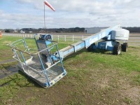 2006 Genie S60 Boom-type 4WD Manlift, s/n S6006-12944: 60' Platform Hgt., 500 lb. Cap., 7335 hrs