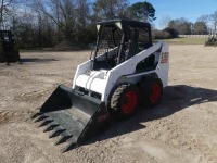 2005 Bobcat S130 Skid Steer, s/n 527311190: Canopy, Rubber-tired, GP Bkt., 1946 hrs