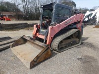 2017 Kubota SVL95-2S Skid Steer, s/n 34629: Encl. Cab, Hyd. QC Bkt., Rubber Tracks, Aux. Hydraulics, 889 hrs