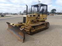 1991 Cat D3C LGP Dozer, s/n 5CJ00201: 4-post Canopy, 6-way Blade, Pyramid Pads, Right Truck Issue, 9668 hrs