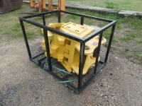 Unused 2023 Toft 16" Excavator Sheepsfoot Roller Trench Compactor, s/n 90403