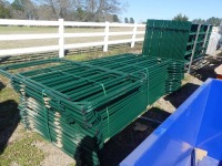 (56) Unused 2025 Greatbear 10' Corral Panels: 54 pcs Regular Panels, 2 pcs of Entry Gates