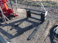 Unused 2024 Mower King Skid Steer Forks for Skid Steer