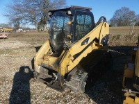 Cat 277C Skid Steer, s/n JWF00344 (Salvage): Encl. Cab, Rubber Tracks, No Bkt.