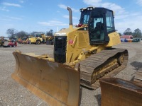 2012 Cat D6K LGP Dozer, s/n DHA02292: Encl. Cab, 6-way Blade, 12391 hrs