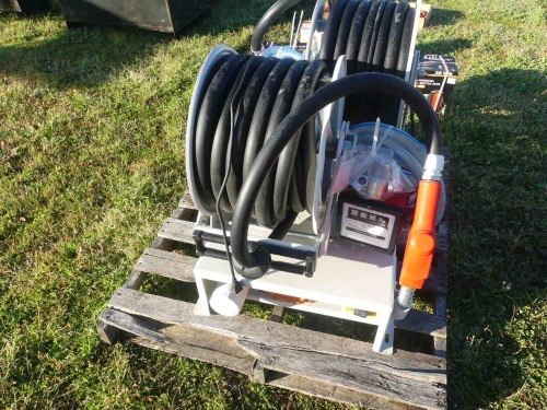 120V Fuel Pump and Hose Reel