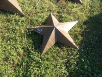 3' Metal Star