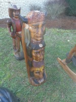 3' Wood Totem