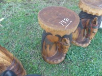 Horsehead End Table