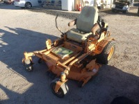 Scag Turf Tiger Zero-turn Mower, s/n 8720381: Kohler 27hp Eng., 52" Deck, Meter Shows 2835 hrs
