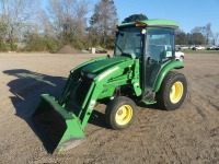 2010 John Deere 3320 MFWD Tractor, s/n LV3320H500839: HST, C/A, Heat, JD 300X Loader w/ Bkt., 3PH, Hyd. Remote, Pre Emission, Meter Shows 1947 hrs