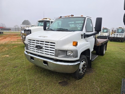 2015 Chevy C5500 Flatbed Truck, s/n 1GBE5C1948F403336: Duramax Diesel Eng., Auto, S/A, Reg. Cab, 163K mi.