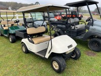 EZGo Electric Golf Cart, s/n 2566010 (No Title): 36-volt, Auto Charger, Utliity Bed, Lights, Horn