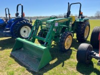 John Deere 5065E MFWD Tractor, s/n 4PY5065EABB004440: Loader w/ Bkt., Meter Shows 1929 hrs