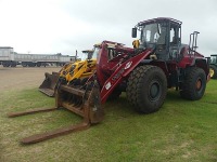 2021 Taylor T1025 Rubber-tired Loader, s/n P46221: C/A, Log Forks, 23.5R25 Tires