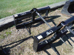 Unused Hay Spear Attachment for Skid Steer